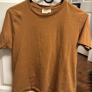 Sezane Conrad T-shirt Camel - Size S